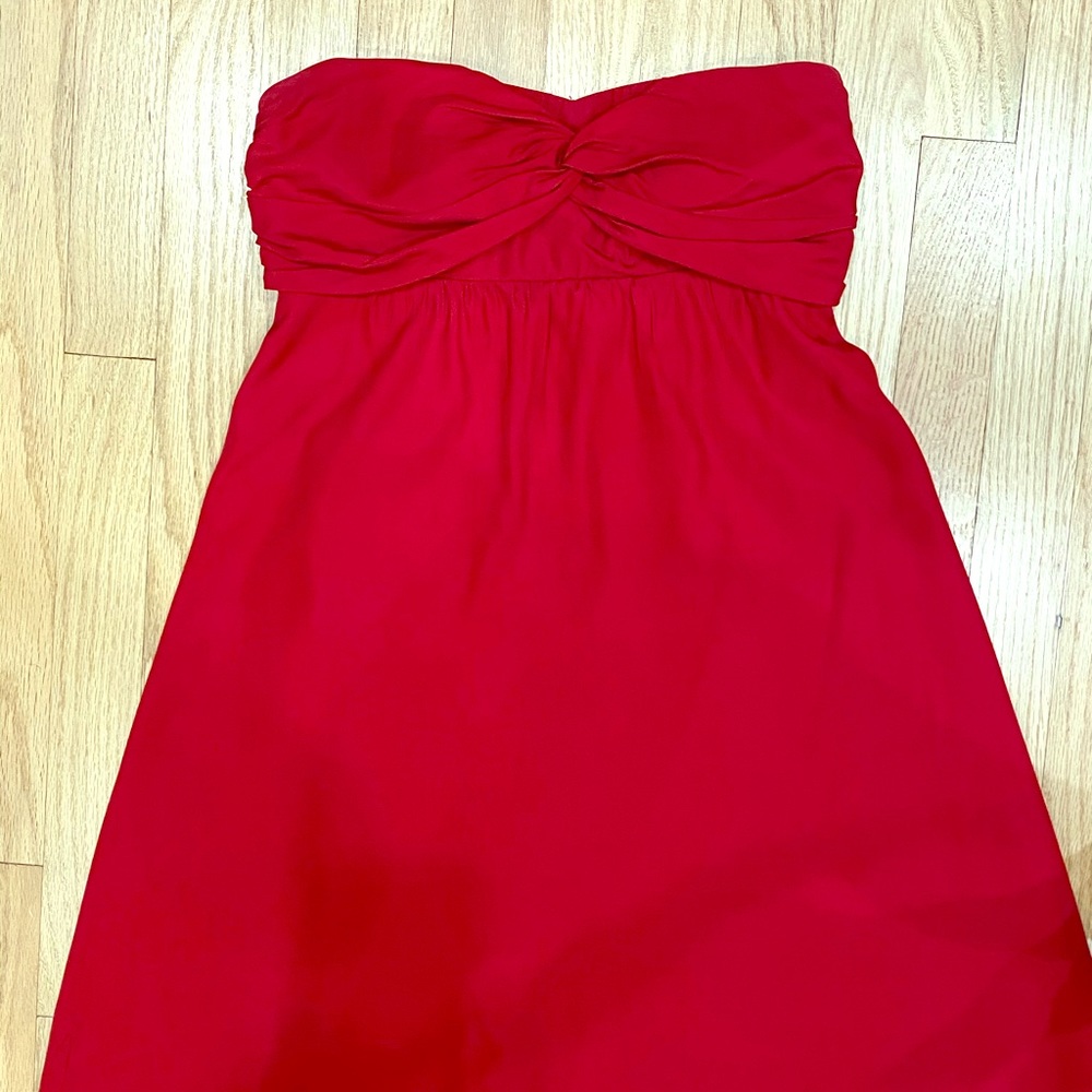 The Limited red strapless dress‎ - Picture 5 of 9